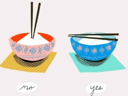 Những sai lầm của du khách khi đi du lịch những nước dùng đũa 