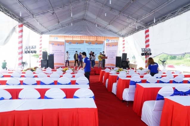 Sự kiện thực nghiệm sản phẩm ngăn triều cường - Công ty Cold Flood Prevention Aps